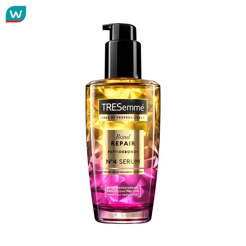Tresemme เทรซาเม่ เซรั่ม บอนด์ รีแพร์ เพปไทด์บอนด์พลัส เบอร์ 4 100 มล. เซรั่มบำรุงเส้นผม