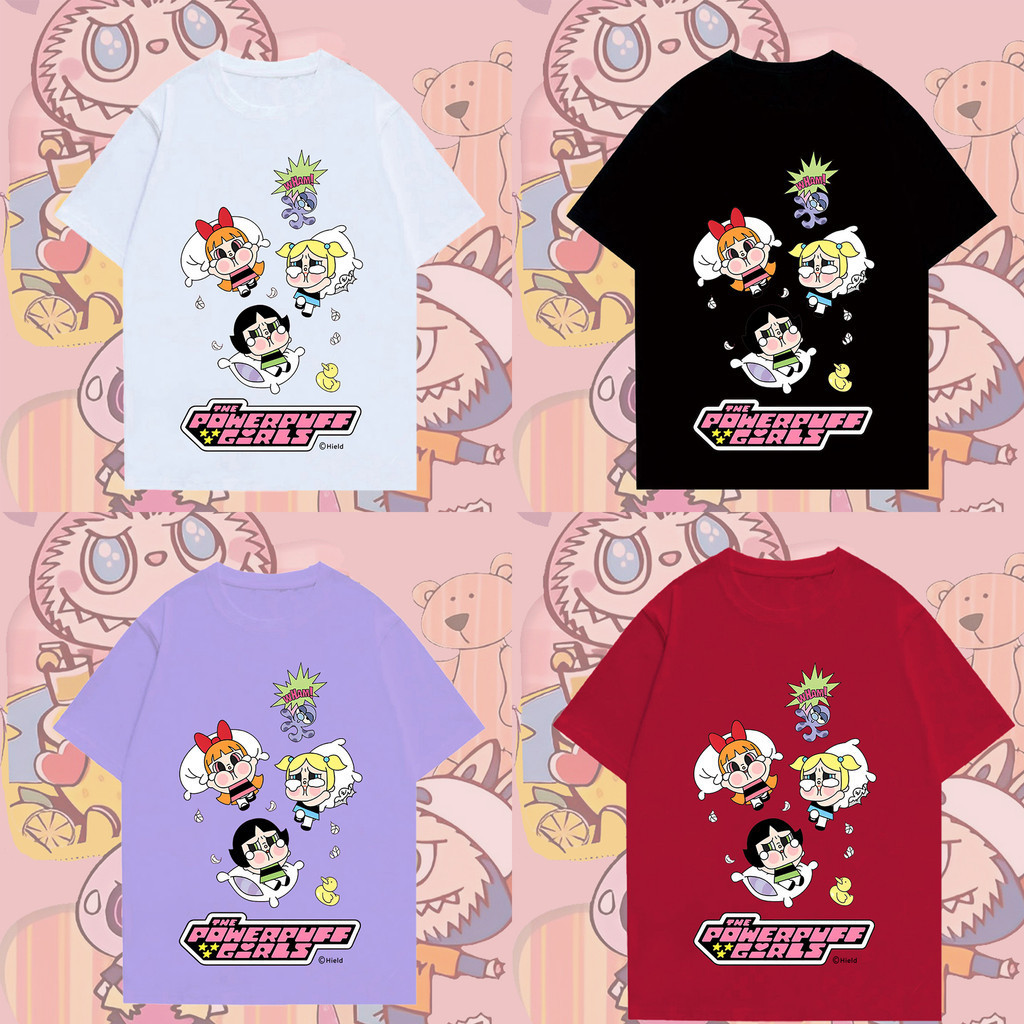[ ส่งฟรี ] สไตล์ใหม่ เสื้อยืดโอเวอร์ไซส์ เสื้อยืดเกาหลี ผ้าคอตตอน100% เสื้อยืด ครายเบบี้ Cry Baby Pop Mart S-5XL