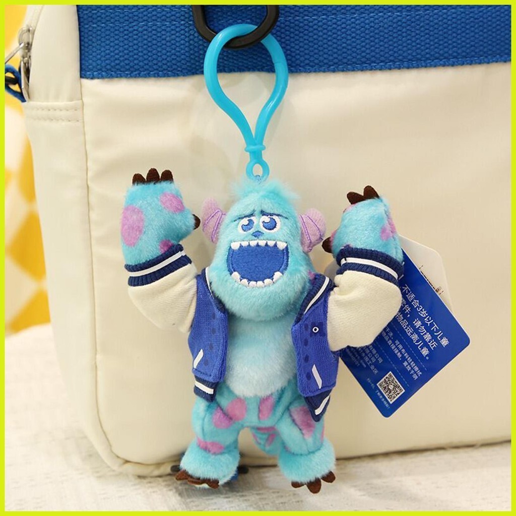 Monsters University Plush พวงกุญแจจี้ของเล่น Sullivan Mike Wazowski ตุ๊กตาตุ๊กตาเด็กคริสต์มาสของขวัญ decfeyeth decfeyeth