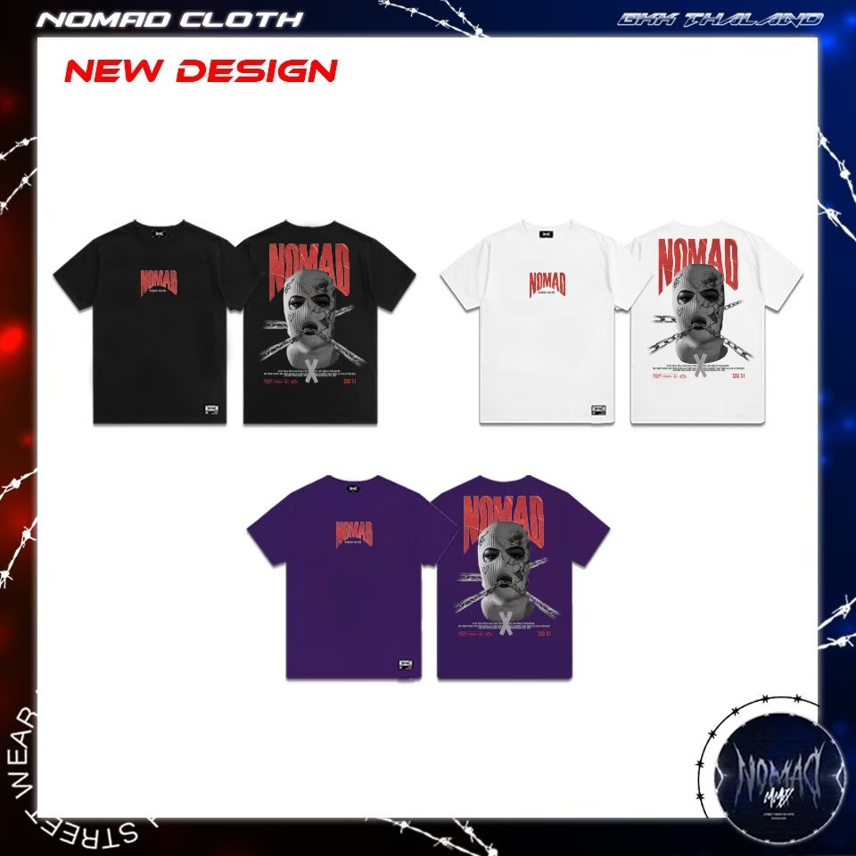 แขนสั้นคอกลม V.1 Holy Hell (โม่งดำ) S-5XL