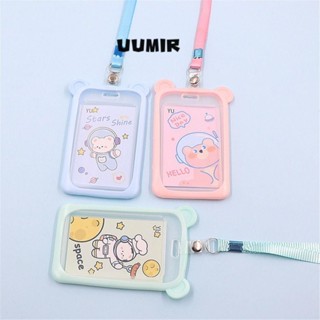 UUMIR   ซองใส่บัตรเครดิต บัตรประจําตัว สายคล้องน่ารัก 1 ชิ้น