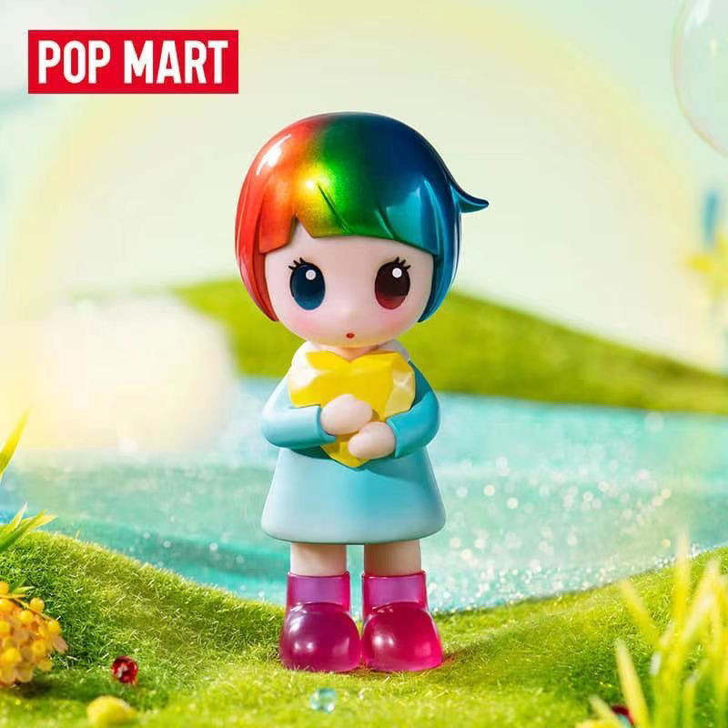 ของแท ้ Yosuke Ueno Wonderful Planet Hapico Mystery Box POPMART ตกแต ่ งน ่ ารักรูปน ่ ารัก