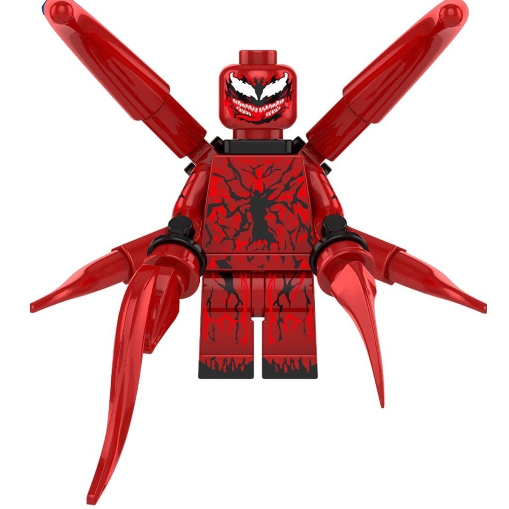 ใช ้ งานร ่ วมกับ Lego Marvel Avengers Anti-Venom Serum Riot Building Blocks Minifigures การศึกษาประกอบของเล ่ นเด ็ ก 5VBW