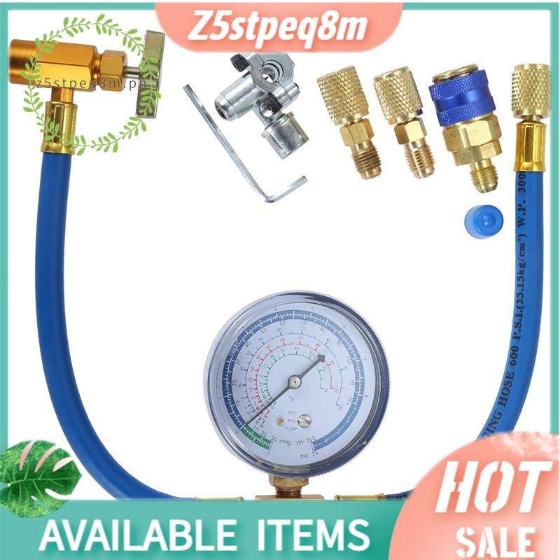 Z5stpeq8mr134A สายชาร์จตู้เย็น-พร้อมมาตรวัดเครื่องปรับอากาศ-สารทําความเย็นR134AสามารถแตะR-12/R-22 พอ