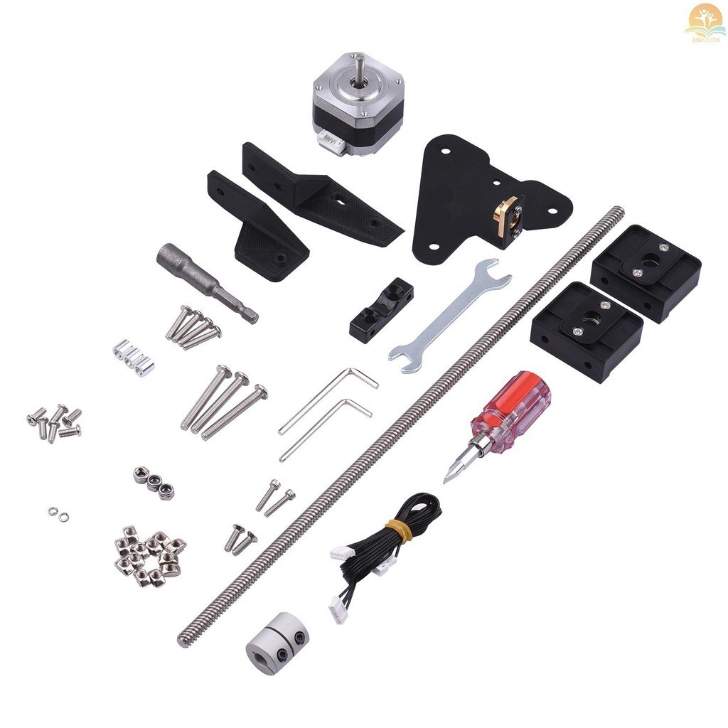 Dual Z แกนสกรูตะกั่วชุดอัพเกรด 42-34 Stepper มอเตอร์ 365 มม.T8 สกรูตะกั่วสําหรับ Creality Ender-3 Ender-3S Ender-3 Pro 3D เครื่องพิมพ์