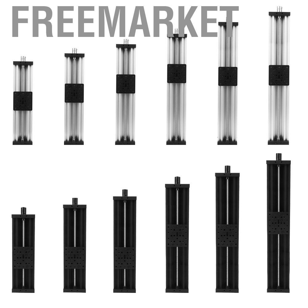 Freemarket Linear Guide Slide Table Aluminum Alloy Screw Sliding High Rigidity Rail for 3D Printer Engraving Machine etc Combined