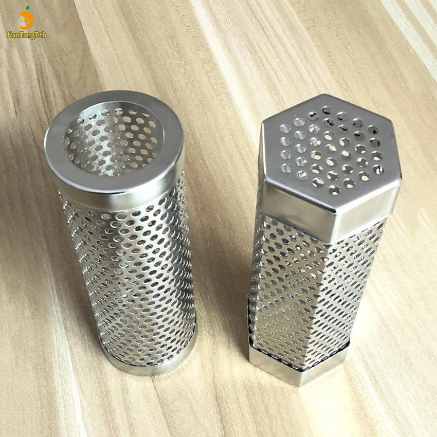 Temu (one for sale 🚚 BBQ BBQ Smoking Tube Stainless Steel BBQ Cold Smoke Container