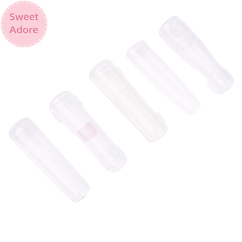 Sweetadore 1PC ฝาครอบป้องกันแปรงแต่งหน้าที่ใส่ฝุ่นพลาสติกสําหรับแปรงเครื่องสําอาง Make Up อุปกรณ์เครื่องมือ TH