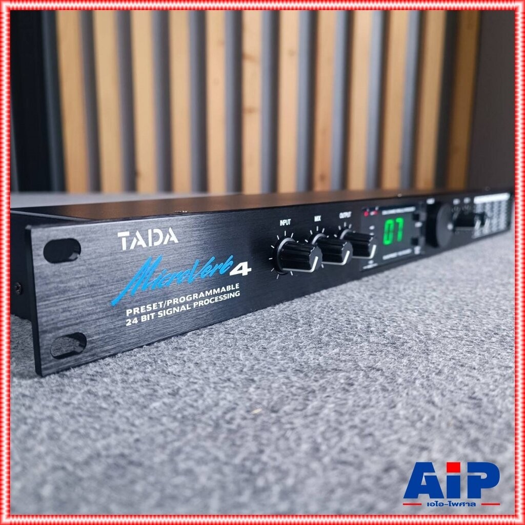 TADA MICROVERB4 เอฟเฟค ดิจิตอลเอ็ฟเฟ็ค เครื่องปรับเอฟเฟคเสียงร้องและเสียงดนตรี เครื่องปรับแต่งสัญญาณ MicroVerb 4 Effe...