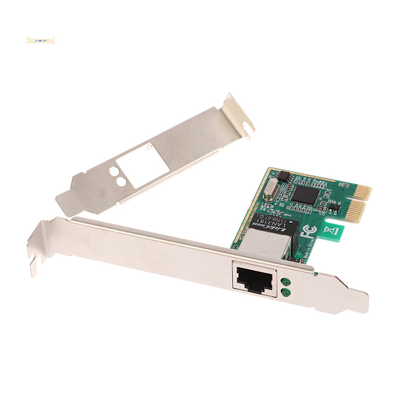 Goddes 1 ชุด 10/100/1000Mbps Gigabit Ethernet PCI Express PCI-E การ์ดเครือข่าย RJ-45 LAN อะแดปเตอร์แปลงเครือข่าย TH