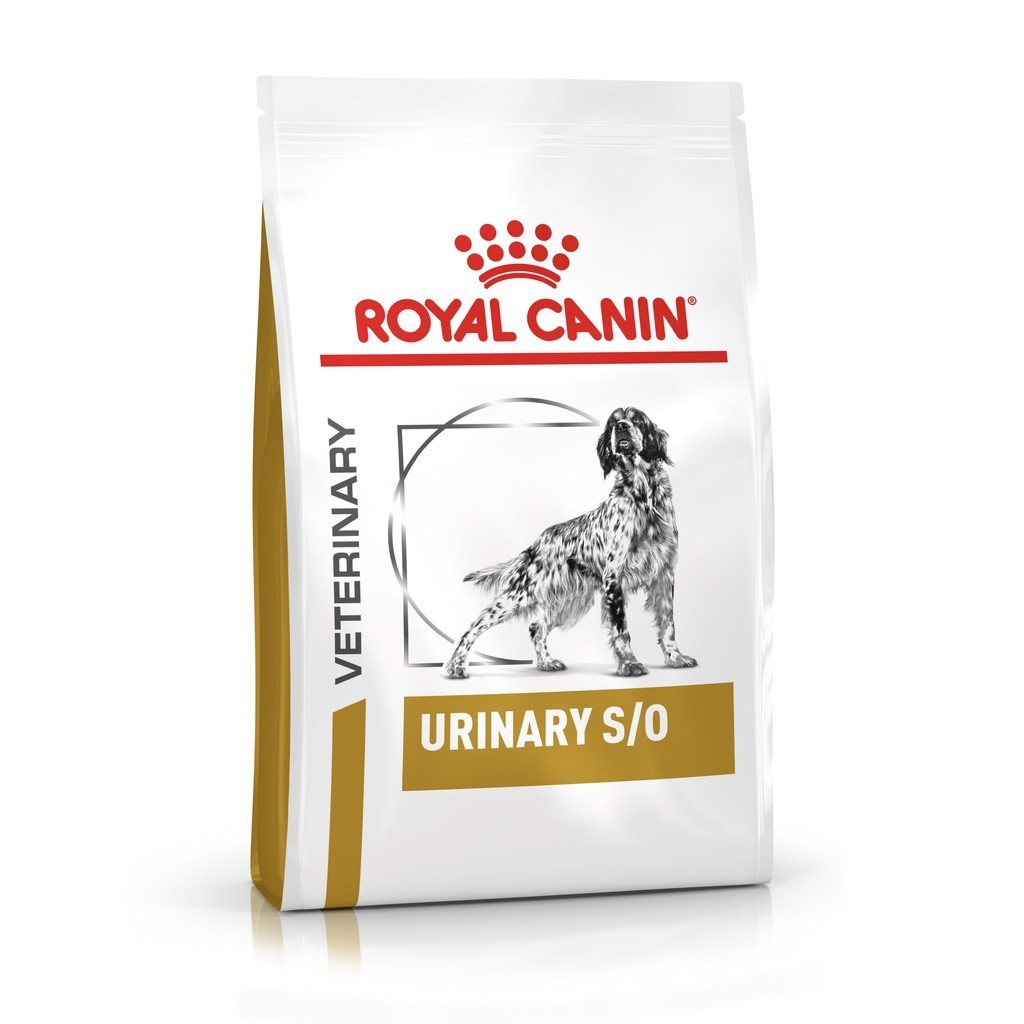 Royal Canin Urinary s/o dry dog food  ขนาด 2 กิโลกรัม อาหารสุนัข นิ่วในกระเพาะปัสสาวะ แบบเม็ด