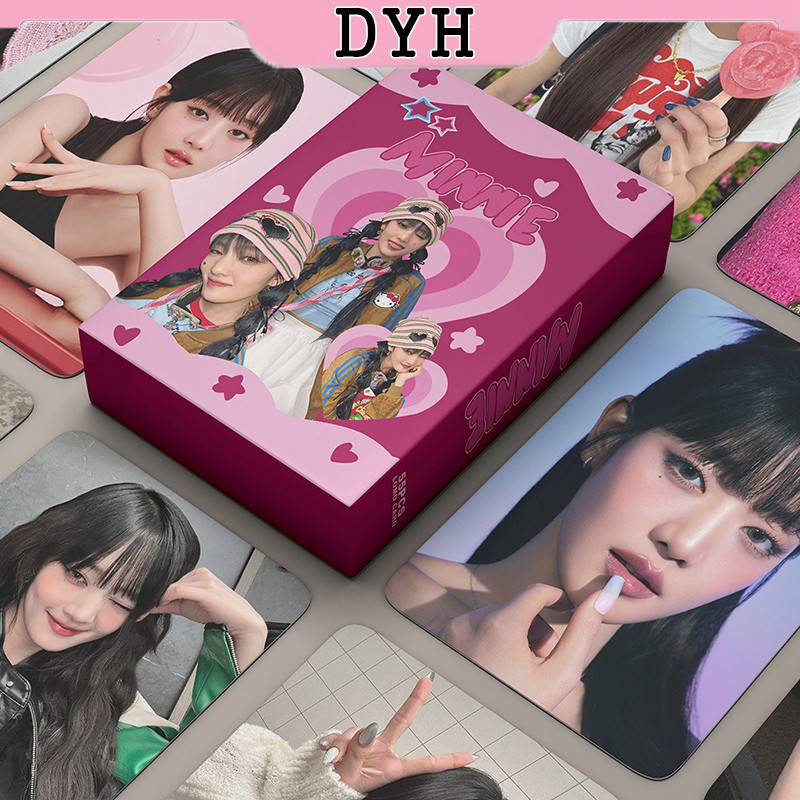 Dyh 55 ชิ ้ น/box (G I-DLE Photocards MINNIE อัลบั ้ ม KPOP LOMO Card Collection Card