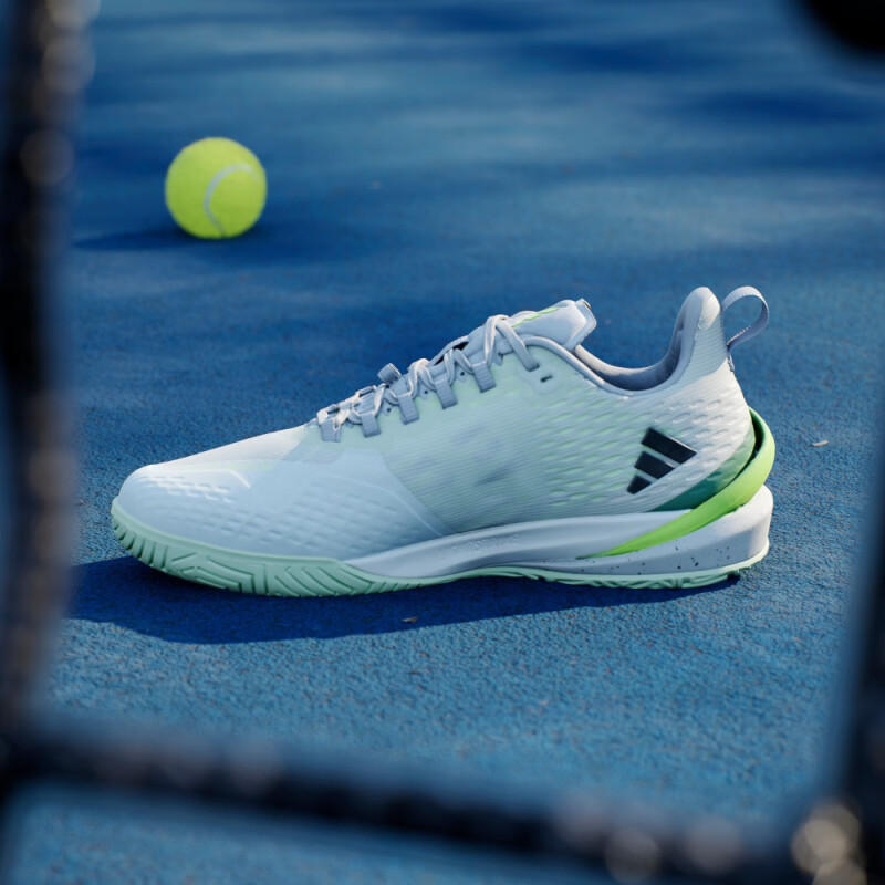 [ Trady Stock Fast Shipping ] adidas adizero Cybersonic Australian Tennis Grand Slam Series รองเท ้ าผ ้ าใบผู ้ ชาย adidas White/Green/Black 42.5 (265mm