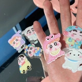 🇹🇭พร้อมส่งในไทย กิ๊บติดผมอะคริลิค ลายการ์ตูนชินจังน่ารัก 2024