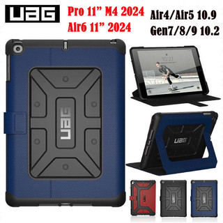 เคส UAG สำหรับ ไอแพด IPad Air4 10.9/Gen 7/8/9 10.2/Gen10 /Air5 Air 11 13  Pro 11 13 2024 M4 Air6 กันกระแทก มีที่ใส่ปากกา