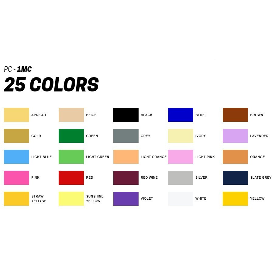 Posca Water Based Paint Marker 0.7 มม . Extra Fine PC-1M เครื ่ องหมายปลอดสารพิษ 1 ชิ ้ น - รูปที่ 4