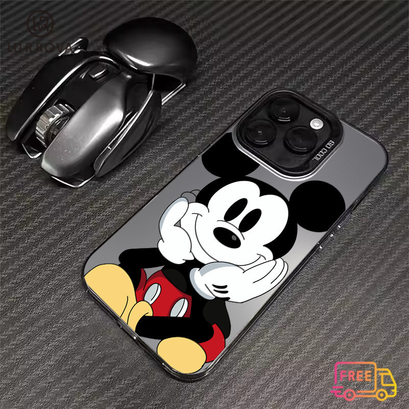 กรณีoppo A60 A98 A78 A57 A77S A17 A17K A16 A93 A94 Realme C55 C53 C35 Realme C51 Realme 10 พรีเมี่ยมหรูหราMickeyกันกระแทกซิลิโคนเคสโทรศัพท์