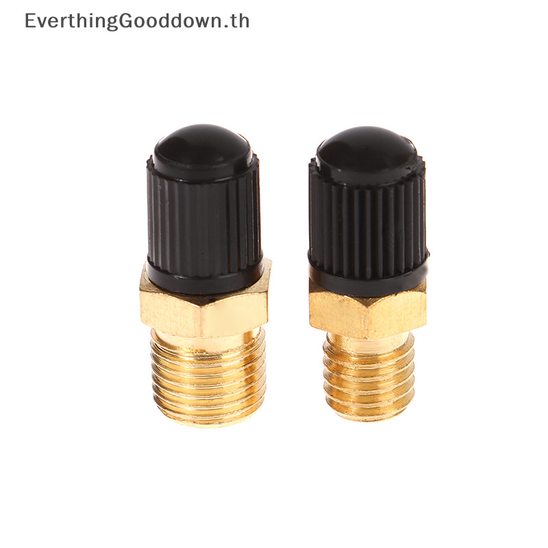 Ever 1PC DIY อุปกรณ ์ เสริมเครื ่ องอัดอากาศเติมวาล ์ วทองเหลืองหกเหลี ่ ยมเติมวาล ์ ว M8/M10 แกนวาล ์ วเกลียว TH