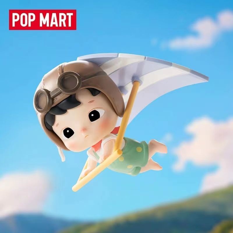 ของแท ้ POPMART HACIPUPU Little Hero Series Mystery Box อินเทรนด ์ Play รูปของขวัญเครื ่ องประดับ LJ