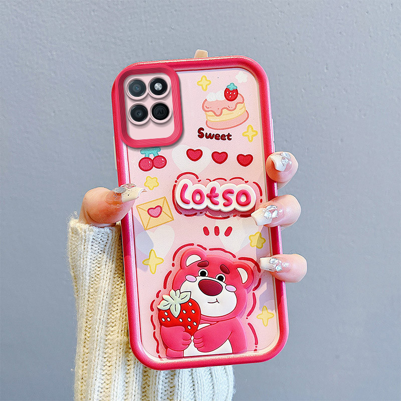 3d สําหรับ OPPO Realme V11 V11s 5G เคสโทรศัพท์ RMX3121 RMX3125 Influencer สไตล์ใหม่ประณีตอินเทรนด์ป้องกันกรณี