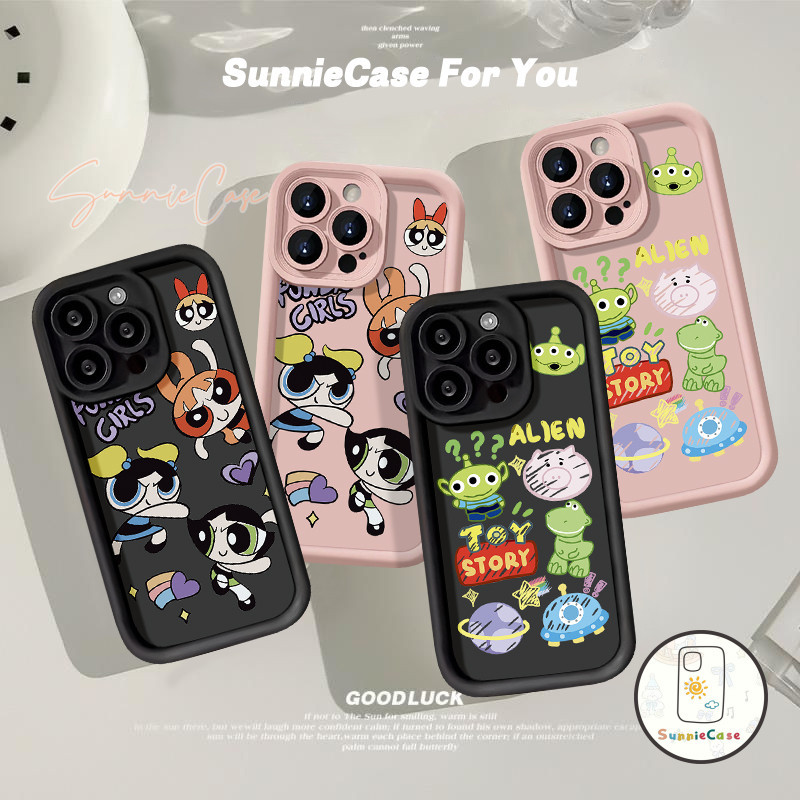 เรื่องการ์ตูนของเล่นน่ารักสุด ๆ ที่อยู่อาศัย เข้ากันได้ iPhone 15 13 12 11 14 Pro Max 7Plus XR 8 6 6s 7 Plus X XS Max