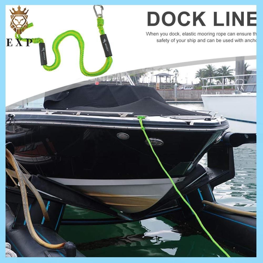 [ระเบิด1.th ] เรือบันจี ้ จัม Dock Line ยืด Mooring Rope Float Fishing Anchor Rope