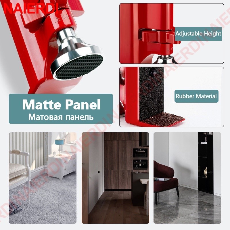 ล ็ อคประตูล ็ อคแบบพกพา Self-Defense ประตูหยุดที ่ พักท ่ องเที ่ ยวประตูล ็ อคประตูอุปกรณ ์ รักษาความปลอดภัยที ่ มีประสิทธิภาพประตู Closer - รูปที่ 2