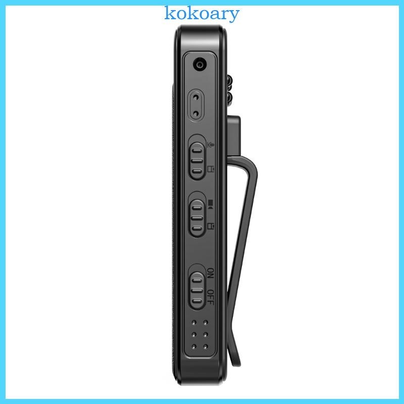 Kok L7 แบบพกพาแม่เหล็ก Camara Body สวมใส่เครื่องบันทึกวิดีโอรถจักรยานยนต์จักรยาน Motion Detection เว็บแคม 1080P วิดีโอกล้องวิดีโอ