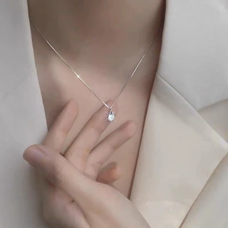 ส่วนบุคคลแฟชั่น Minimalist Feng Shui Drop รูปสร้อยคอจี้