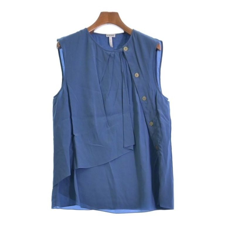 Loewe M O Shirt Women blue Direct from Japan Secondhand