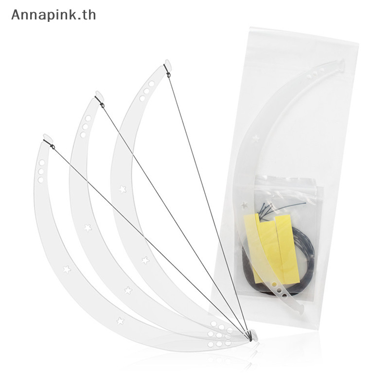 Annapink.th ไม้บรรทัดระดับคิ้วสําหรับ String Pre Inked Tattoo Mapping วัด Brow EN
