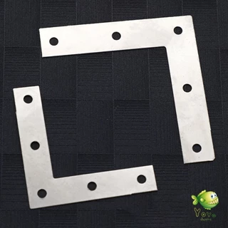 YOYO 1 ชิ้น เหล็กฉากยึดปานประตู ฉากเข้ามุม เจาะรู ตัว L ตัว T ขนาด ขนาดต่างๆ Bracket Support Brace