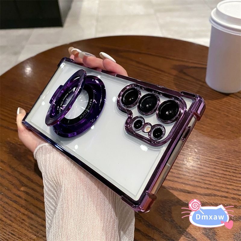 กันกระแทกสําหรับ Xiaomi 17 Pro Max 15T Pro Xiaomi15T Xiaomi15TPro โปร่งใสเคสโทรศัพท์ใสพร้อมแท่นชาร์จ