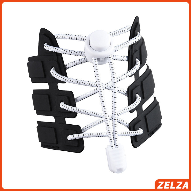 ZELZA เชือกผูกรองเท้า แบบยืดหยุ่น แบบคลิปล๊อค ความยาว 120cm  shoelaces - รูปที่ 7