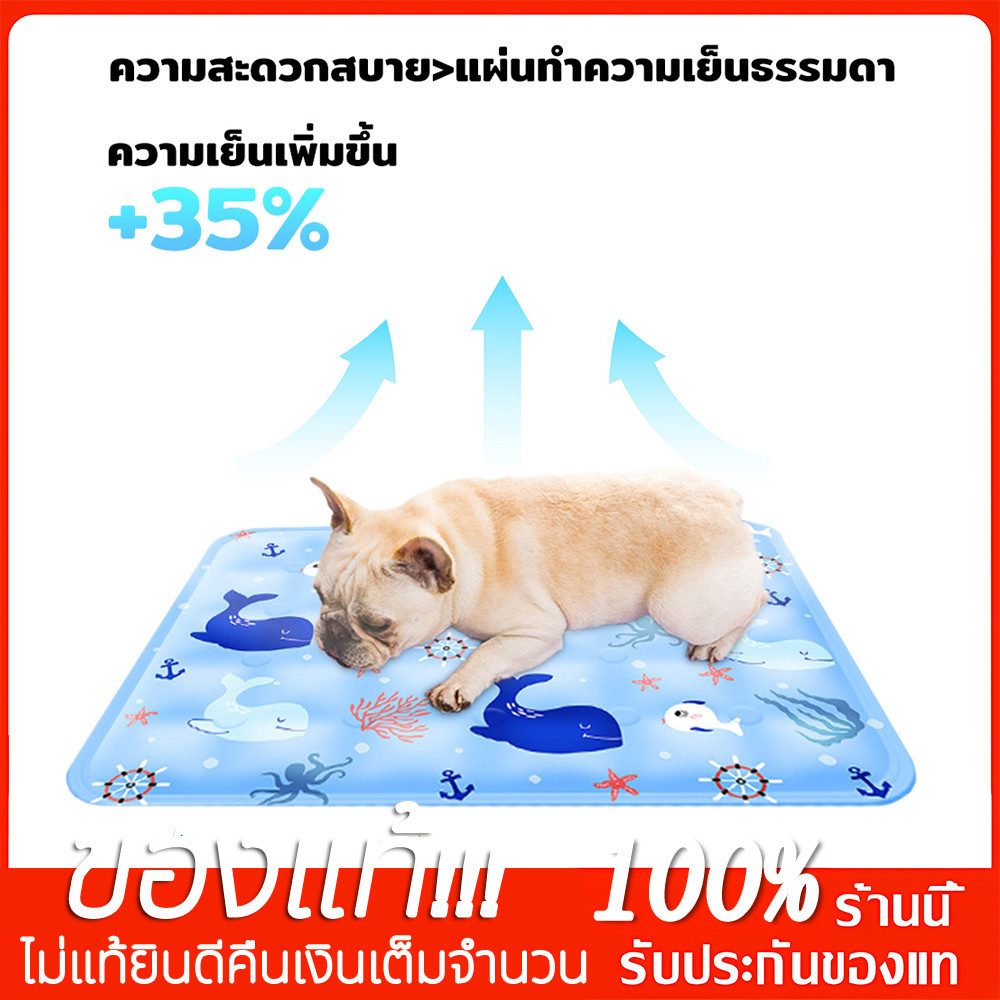 YTL 🧊Pet Cool mat แผ่นเจลเย็น ที่นอนเย็น เบาะเย็นแมว แผ่นเย็นหมา ที่นอนแมว ที่นอนหมา แผ่นเจลเย็นสุนัข