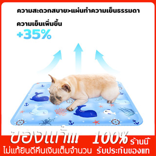 YTL 🧊Pet Cool mat แผ่นเจลเย็น ที่นอนเย็น เบาะเย็นแมว แผ่นเย็…