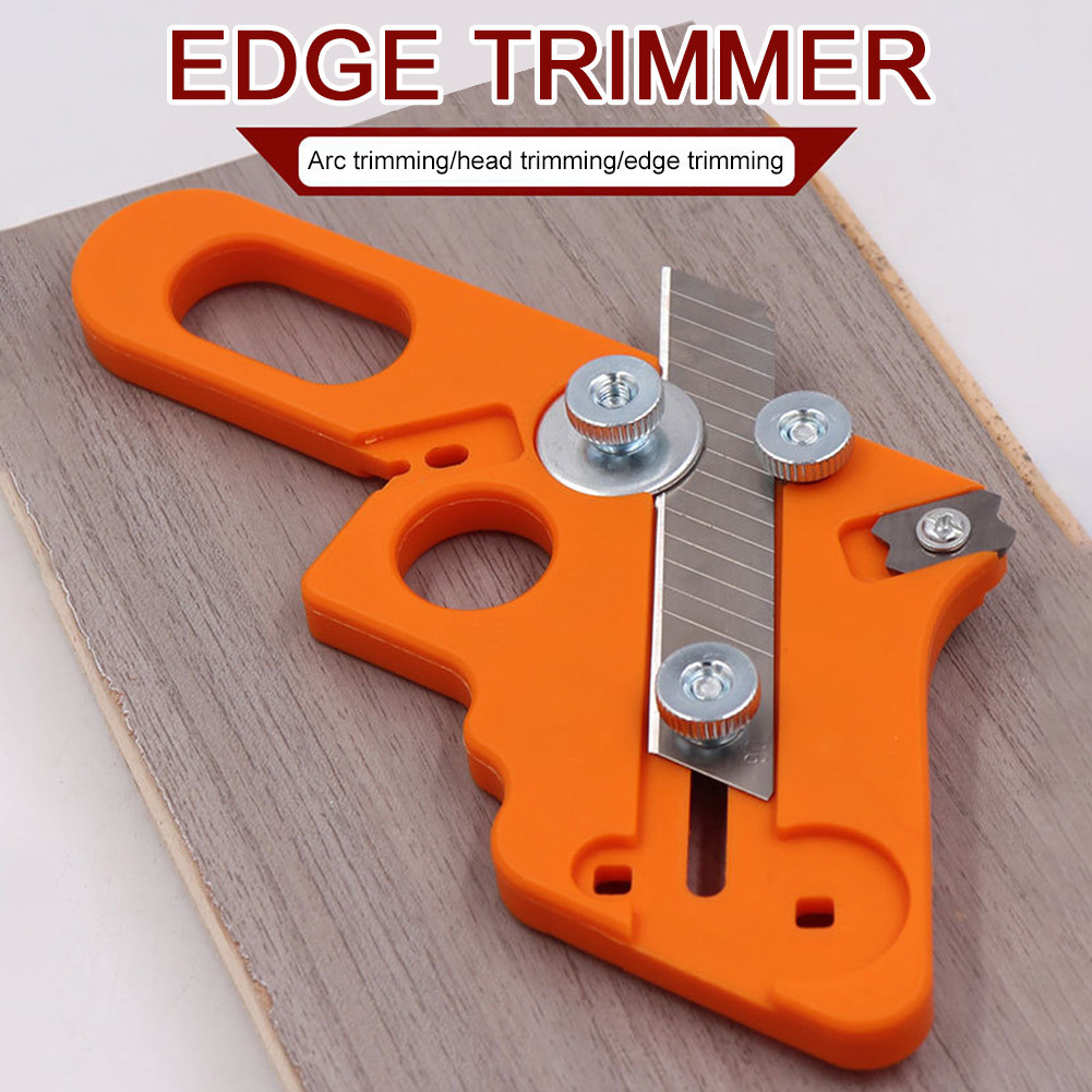 Veneer เครื่องตัดขอบเครื่องมือสําหรับงานไม้ Edge Banding คุณภาพสูงคู่มือตัดแต่งเครื่องมืองานไม้สําหรับงานไม้