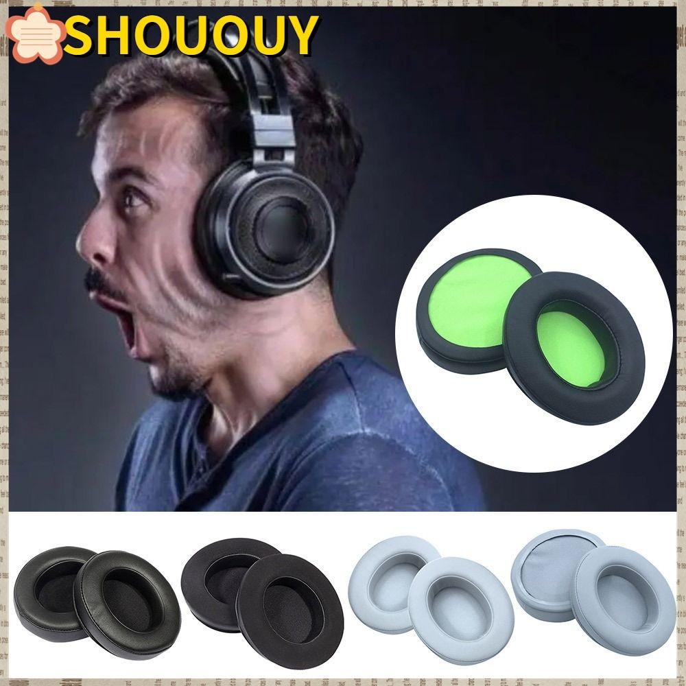 Shouuy แผ่นรองหูฟัง,หนังเปลี่ยนหู, Professional Soft Noise-Cancelling ชุดหูฟัง Earmuffs สําหรับ Razer Nari Kraken V3 หูฟังอุปกรณ์เสริม