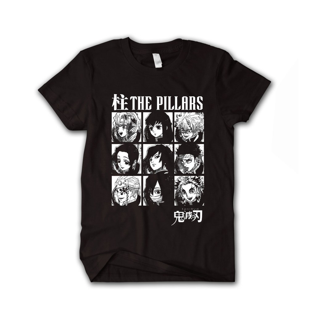 S-5XL KAOS ANIME DISTRO THE PILLARS HASHIRA KIMETSU NO YAIBA