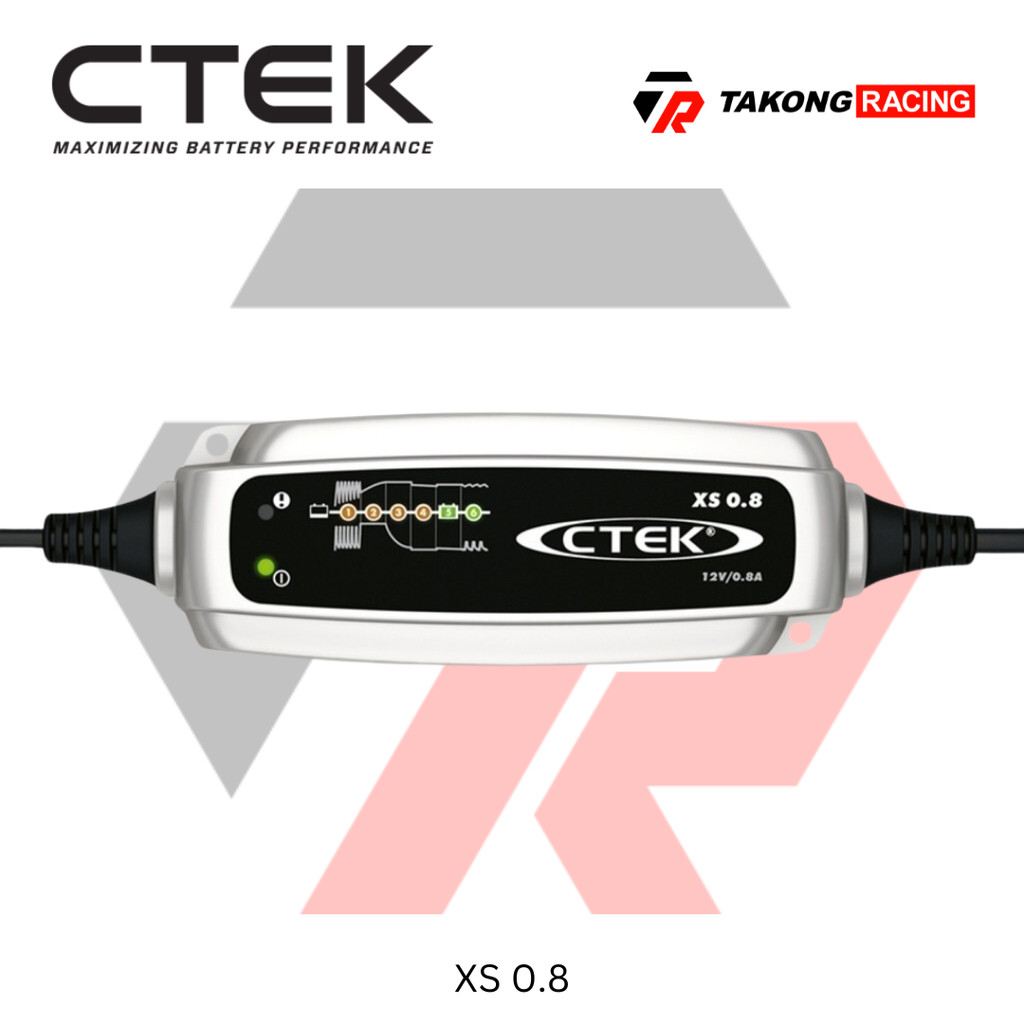 เครื่องชาร์จแบตเตอรี่ CTEK XS 0.8