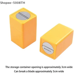 การจัดเก็บ ใบมีด Disposal คอนเทนเนอร์ Snap Off มีดเสียใบมีดกล่องเก็บ Tinted ฟิล์มสติกเกอร์เครื่องมือตัดสามารถ {th}