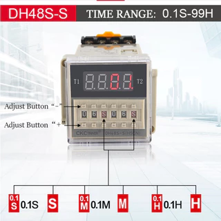 ไทเมอร์ดิจิตอล AH3D-DM CIKACHI ชิคาชิ แท้ 100% ( แถมฟรีซ็อกเก็ต ) ไทมเมอร์ TIMER คุณภาพสูง ( 0.01 วินาที – 990 ชั่วโมง )