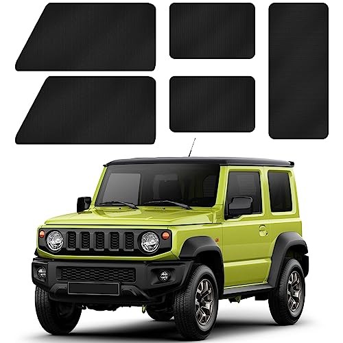 ZATOOTO Car Curtains for Suzuki Jimny & Sierra JB64/JB74 - Magnetic Sleeping Car Curtains, Light Blo