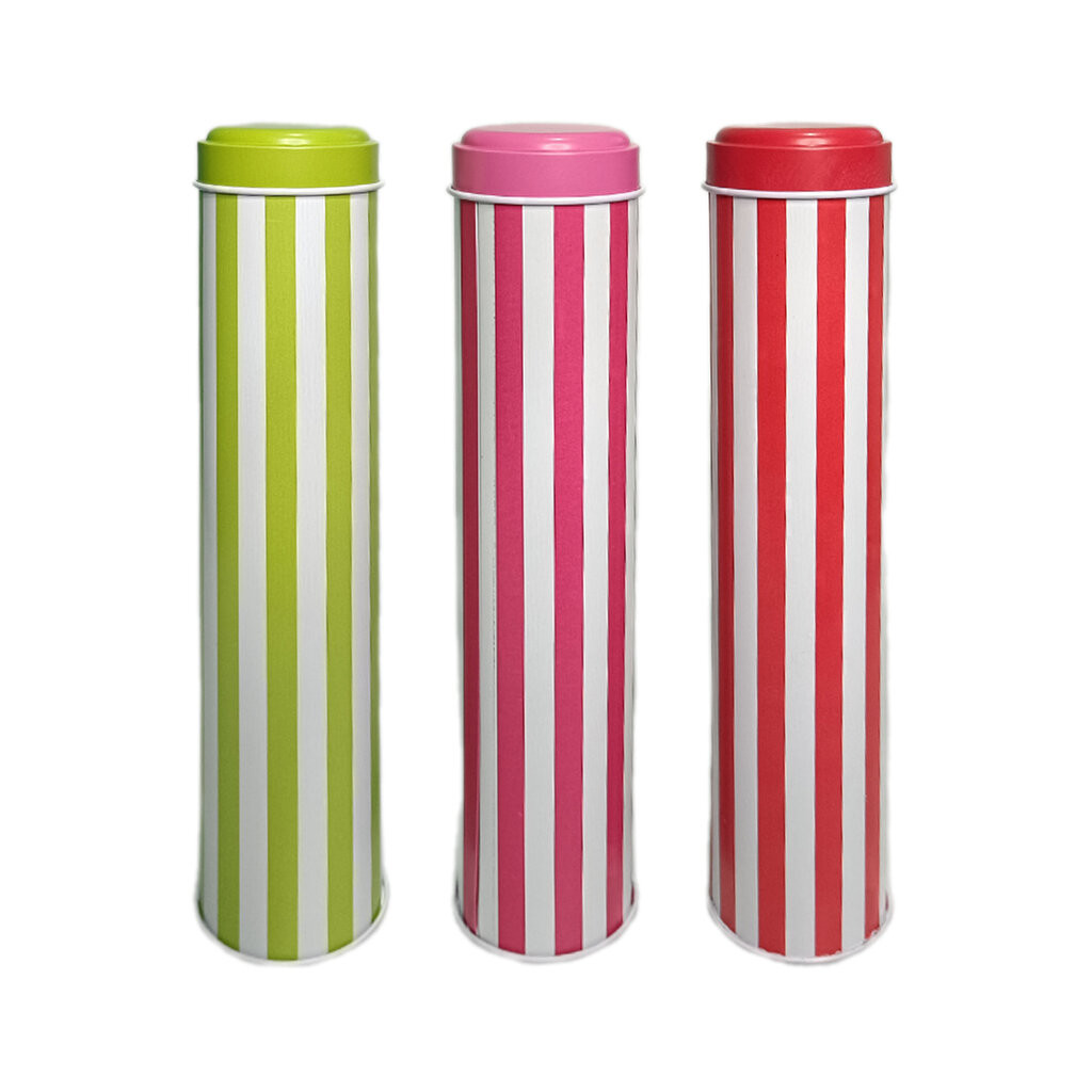 Tin Pencil Box Colorful Metal กล่องเหล็กใส่เครื่องเขียน กระป๋องเก็บปากกา ดินสอ กล่องดินสอ