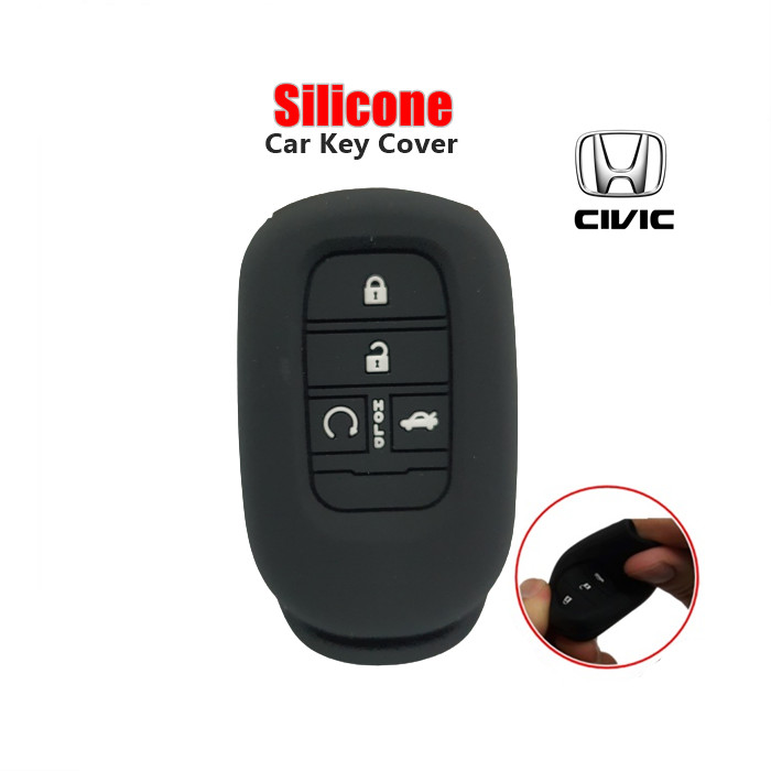 2022 Honda Civic Accord 5 ปุ่ม Keyless Push Start Remote Car Key ฝาครอบป้องกันซิลิโคน