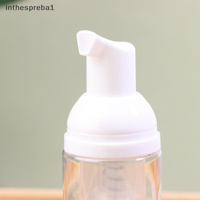 Inthespreba1^^ 1 ชิ้น 30/50/60 มล.สบู่โฟมขวดพลาสติกมูสน้ํายาทําความสะอาดผิวหน้าขวดปั๊มรีฟิลโลชั่นเครื่องจ่ายแชมพู *ใหม่