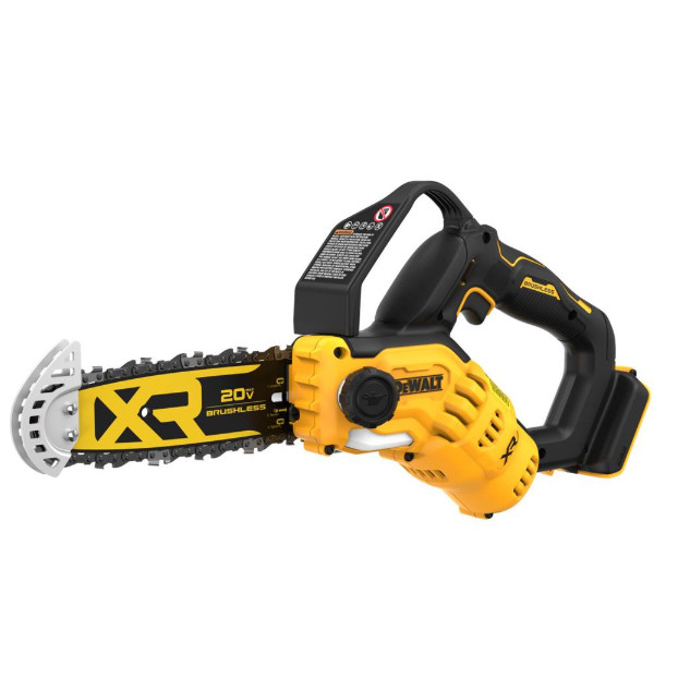 💥แท้100%💥DEWALT เลื่อยโซ่ไร้สาย 20V รุ่น DCCS623B ขนาด 8 นิ้ว เลื่อยตัดแต่งกิ่งไม้ ต้นไม้ แต่งสวน เล