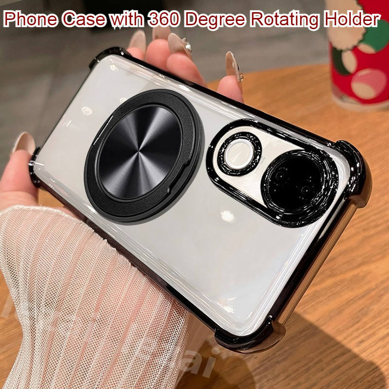 เคสกันกระแทกหมุนได้ 360 องศา Vivo V50 Pro V 50 V50Pro V40 V30 V29 V27 Pro V29e V27e 5Gเคส Casing Cle