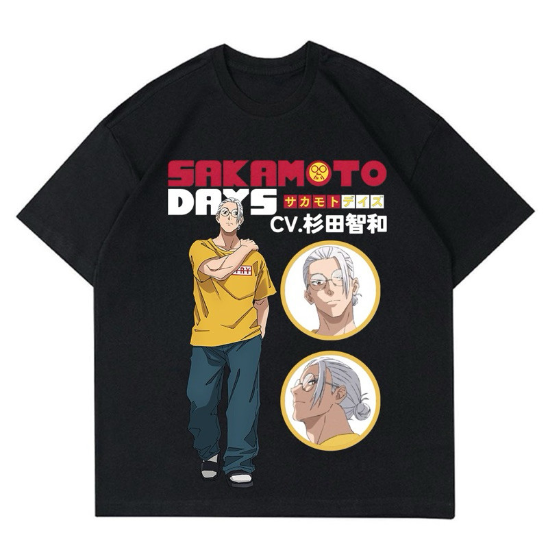 Sakamoto Days Anime T Shirt Anime Graphic Taro Sakamoto S-3XL