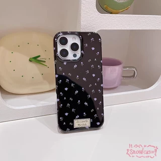 เคส Oppo A17 A18 A7 A53 A31 A57 A54 A58 A76 A15 A16 A74 A3s A38 A16K A9 A54s Reno 5 10 ดอกไม้โรแมนติกสีโปร่งใส